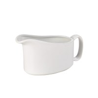 White Porcelain Sauce Boat 